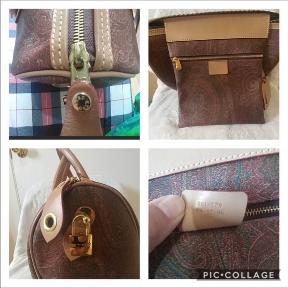 Etro Paisley Print Handbag Bag - Picture 6 of 10